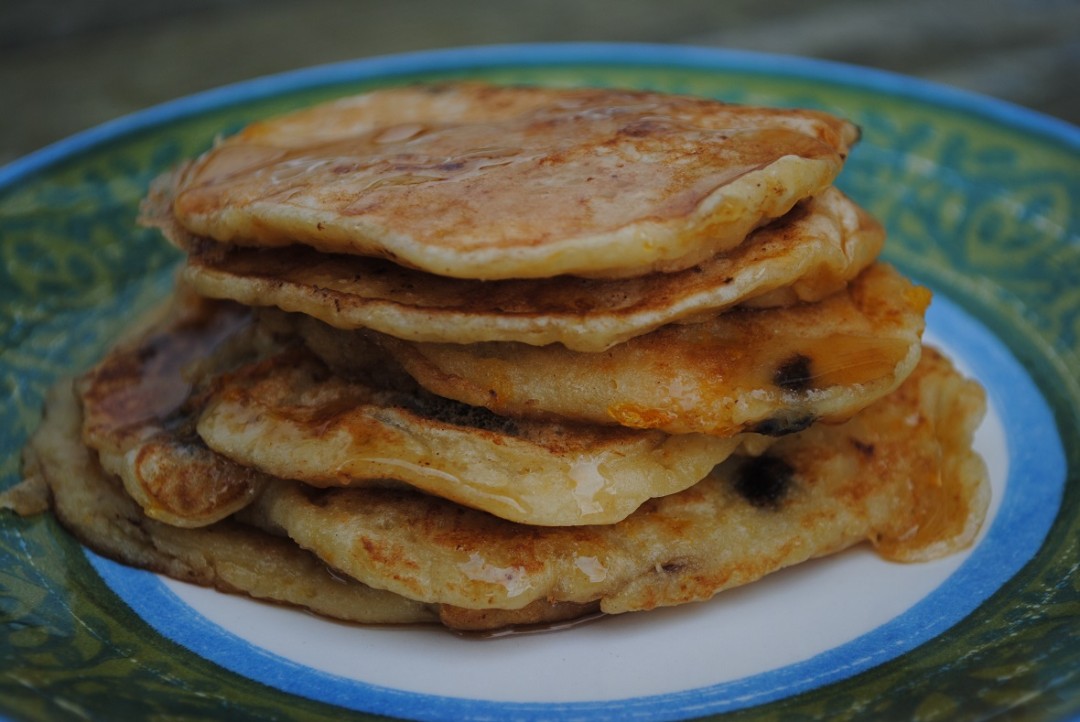 Chocolate Chip Mandarin Orange Pancakes – Faith's Garden