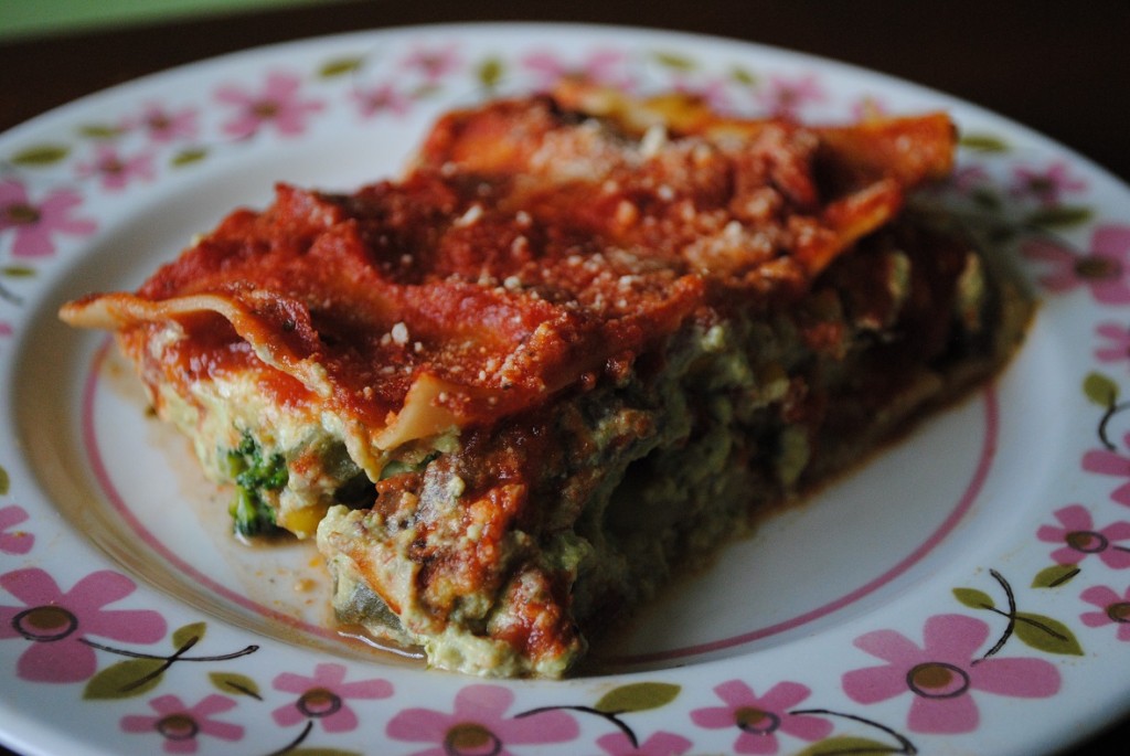 Vegan Vegetable Lasagna – Faith's Garden